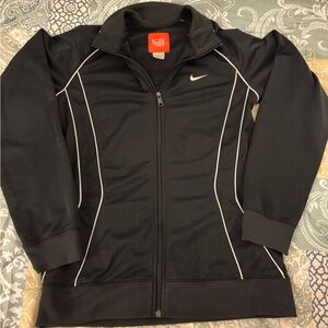 Black Nike Zip-up Tracksuit Jacket